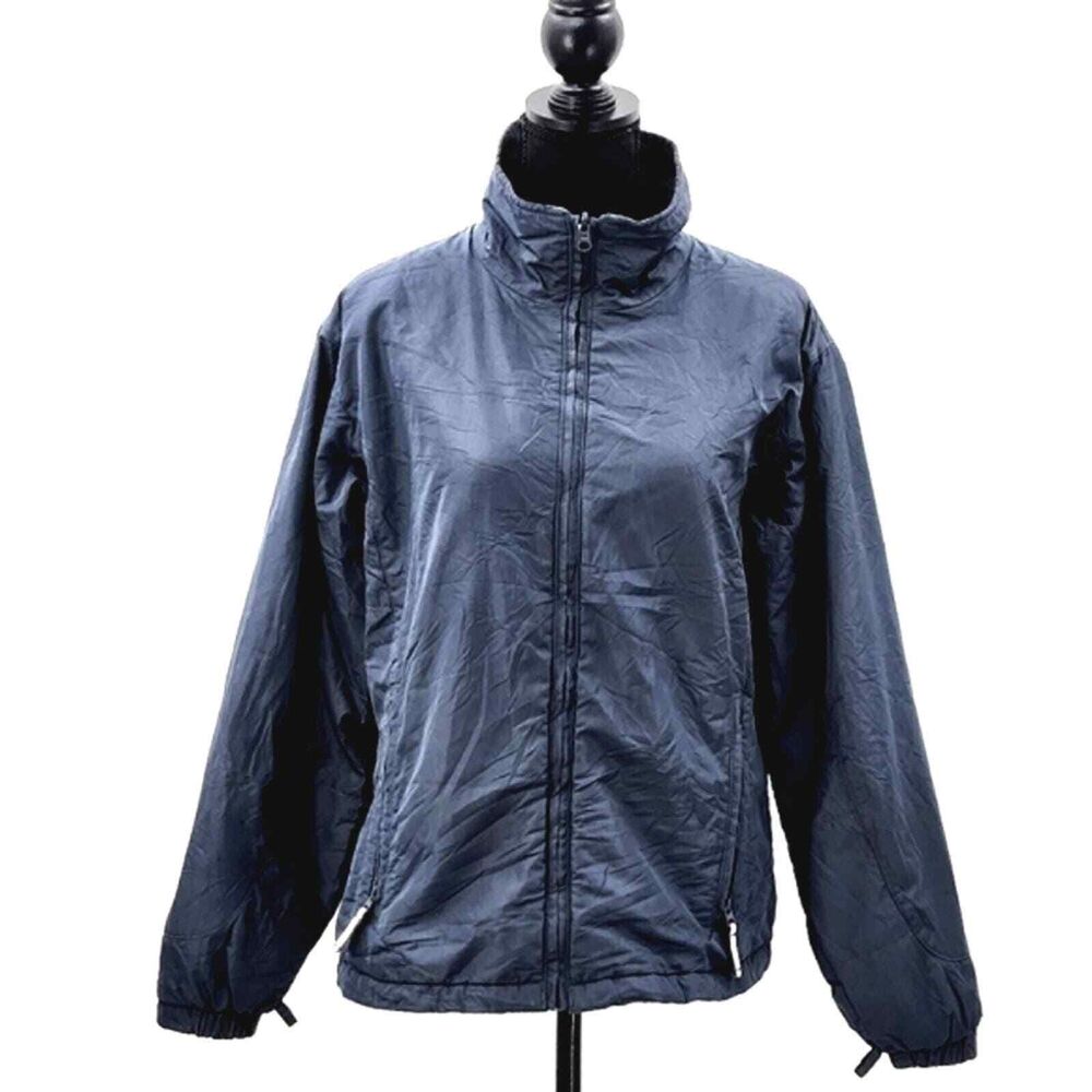 Columbia Interchange Core Black Full Zip Fleece Lined Jacket Womens Size Large